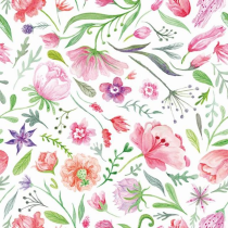 Serwetki aha kwiaty KW 106 a'20 33cm