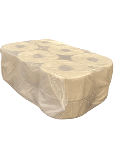 Papier toaletowy Jumbo szary pakowany po 12 rolek w worku