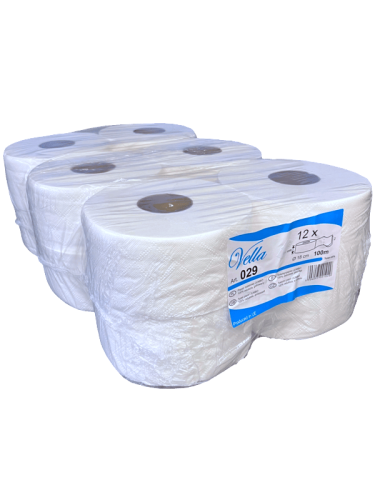 Papier toaletowy Jumbo Vella 029 pakowany po 12 w worku