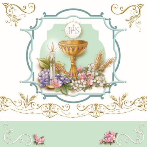 Serwetki papierowe 33x33cm 3 warstwowe z nadrukiem KOM-15