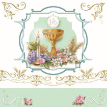 Serwetki aha komunia Kom 15 a'20 33cm