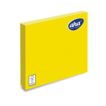 Serwetki aha żółte 108 a'20 33cm karton  