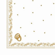 Serwetki aha Ślub 07 a'20 40cm AIRLAID