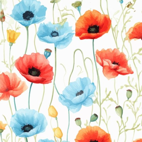 Serwetki kolorowe bratki aha 33x33 KW-124