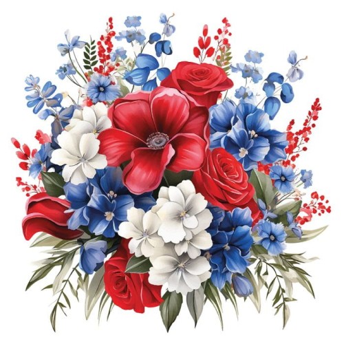 Serwetki napkins flower kwiaty aha 33x33 KW-128.jpg